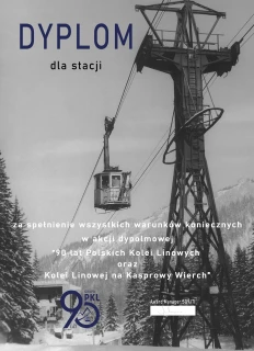 90 lat Polskich Kolei Linowych i Kolei Linowej na Kasprowy Wierch - SP