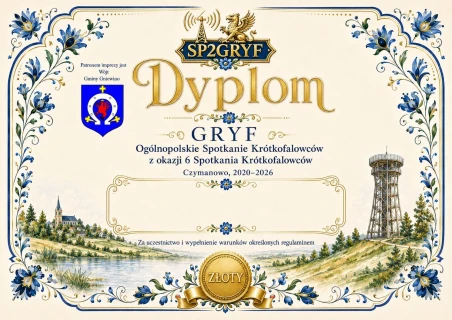 Dyplom złoty