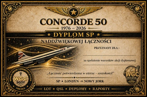 CONCORDE 50 – NADDŹWIĘKOWA ŁĄCZNOŚĆ ( SP )