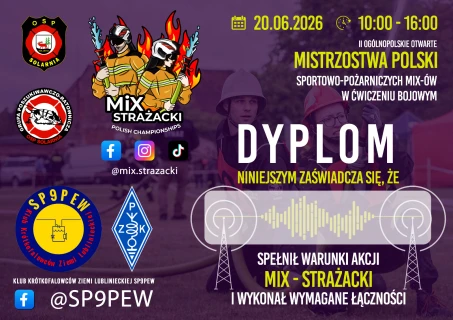 Mistrzostwa Polski Sportowo-Pożarniczych Mixów w Ćwiczeniu Bojowym