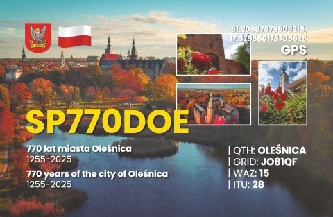 SP770DOE - 770 ROCZNICA NADANIA PRAW MIEJSKICH OLEŚNICY