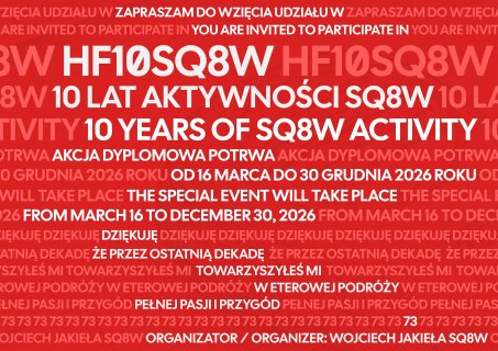 HF10SQ8W - 10 lat aktywności SQ8W