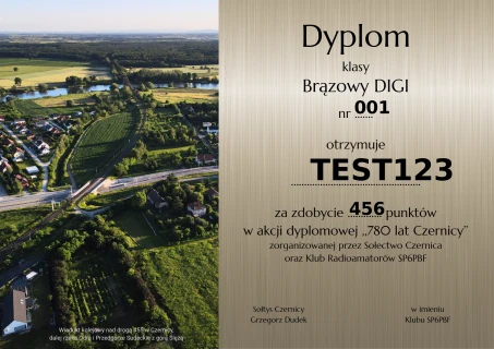 Brązowy DIGI (SWL)